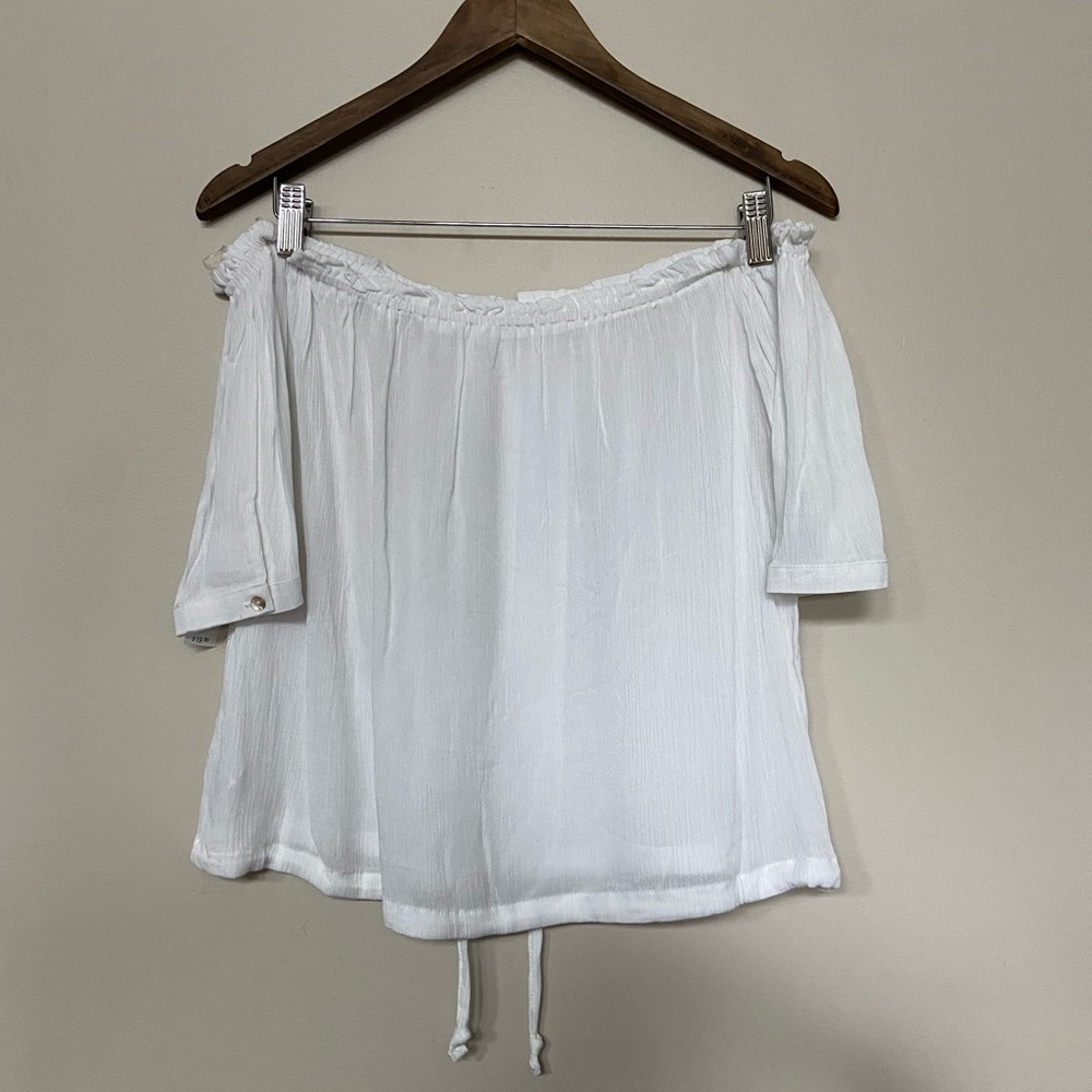 🔸 Ardene 🔸 white off the shoulder top - Picture 2 of 6